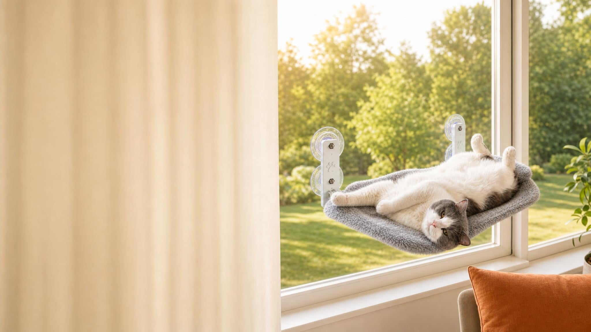 El rincón soleado que tu gato lleva esperando toda la vida