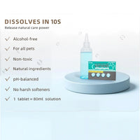 Fresh Fur Shower Brush,2 in 1 Pet Steam Brush,Spray Hair Removal Comb for Cats ＆ Dogs - Deshedding＆ Grooming