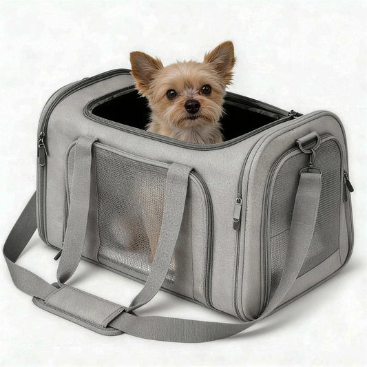 Transportín Blando Plegable para Mascotas Grandes