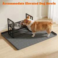 Alfombrilla de Silicona para Comederos de Mascotas