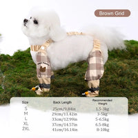 Reflective Stripe Pet Strolling Going Out Pants Adjustable Full Leg Protection Dog Boot Leggings Waterproof Dust-Proof