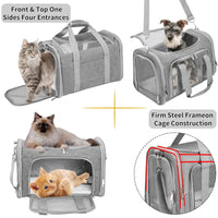 Transportín Blando Plegable para Mascotas Grandes